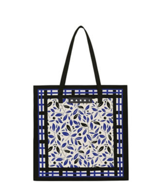 マルニ　バンダナ トート　新品　ナイトブルー　MARNI MARKET MARNI マルニバンダナトートナイトブルー
