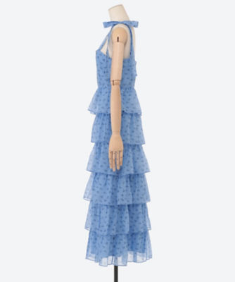 DREAM sister jane (Women)/ドリームシスタージェーン Ｅｓｍｅ Ｔｉｅｒｅｄ Ｒｕｆｆｌｅ Ｄｒｅｓｓ ワンピース -  Shaktimining