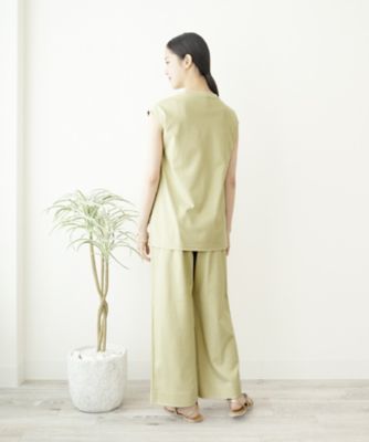 ★オーガニックコットンポンチ　細見えフレンチスリーブＴシャツ