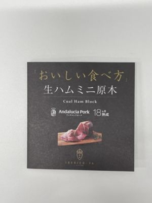 ★【産直】キャンプ専用アンダルシアミニ原木生ハム