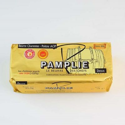 ＜PAMPLIE＞★食塩不使用バターＡ．Ｏ．Ｐ　２５０ｇ（ポワトゥシャラン産）