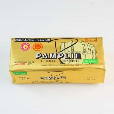 ＜PAMPLIE＞★有塩バターＡ．Ｏ．Ｐ　２５０ｇ（ポワトゥシャラン産）