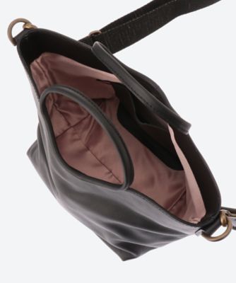 ２ＷＡＹレザー丸手ハンドルバッグ「ＢＥＴＴＹ」