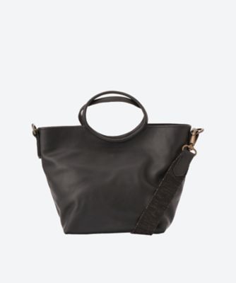 ＜MAUD TERSEUR (Women)＞２ＷＡＹレザー丸手ハンドルバッグ「ＢＥＴＴＹ」