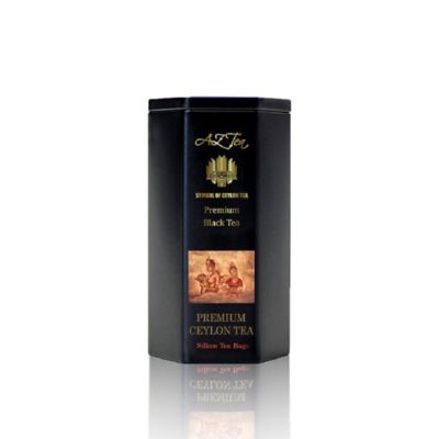 ＜Serendiva THE TEA BOUTIQUE＞★プレミアムプライムセイロンティー／Ｐｒｅｍｉｕｍ　Ｃｅｙｌｏｎ　Ｔｅａ（３０三角ティバッグ）ＡＺ　Ｔｅａ六角形黒缶