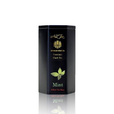 ＜Serendiva THE TEA BOUTIQUE＞★プレミアムミントティー／Ｐｒｅｍｉｕｍ　Ｍｉｎｔ　ｔｅａ（３０三角ティバッグ）ＡＺ　Ｔｅａ六角形黒缶