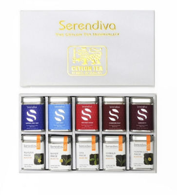 ＜Serendiva THE TEA BOUTIQUE＞★Ｓｅｒｅｎｄｉｖａ　セイロン紅茶の旅１０缶