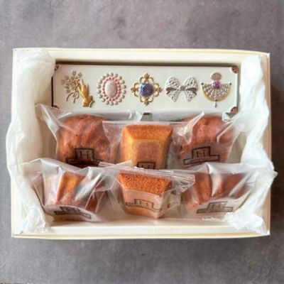 ＜はがゆうおやつ工房＞【スコパおまとめ】★ビジュー缶スールクッキー＆焼き菓子セット