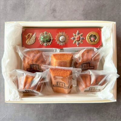 ＜はがゆうおやつ工房＞【スコパおまとめ】★ビジュー缶カデットクッキー＆焼き菓子セット