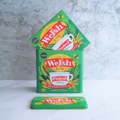 ＜Welsh Brew＞【英国展おまとめ】★［キャディー］オリジナルブレンド（ティーバッグ８０包入り缶）