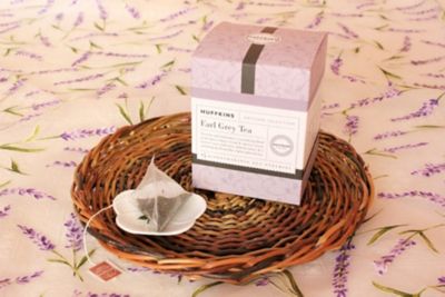 ＜HUFFKINS＞【英国展おまとめ】★アールグレイ　ピラミッド型ティーバッグ