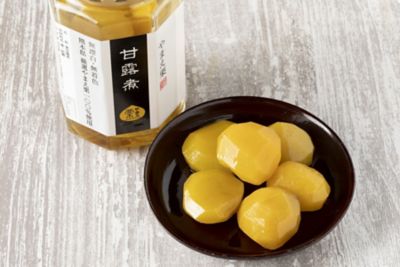 ☆【産直】大粒利平渋皮煮・栗甘露煮セット | 熊本/やまえ堂