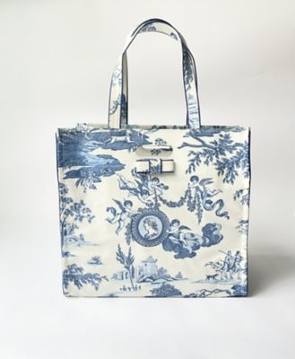 ＜Maison Marianne＞★フロントリボン付トートバッグ　ホワイト