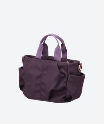 新品定価2.5万デモデ ボヤージュ ボストン　ベージュ　大ナイロン ショルダー D03739AW00002_thumb.jpg