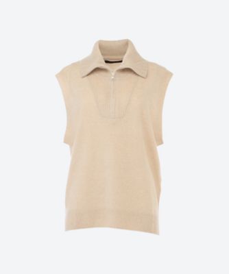 LOHEN ローヘンカシミヤニットベストカシミヤ100%