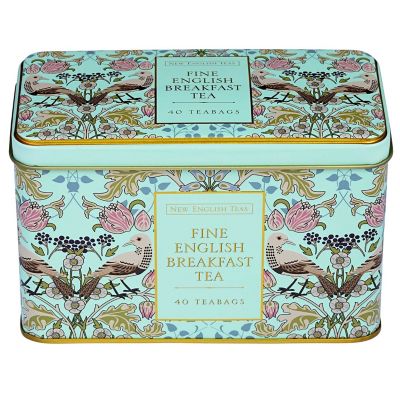 NEW ENGLISH TEAS/ニューイングリッシュティー 【スコパおまとめ】★ソングトラッシュ・ミントグリーン缶 イングリッシュブレックファスト(ティーバッグ)