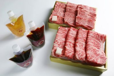 ★【産直】近江牛ロース・カルビ００５１　【７００ｇ】焼き肉食べ比べセット