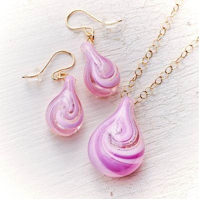 北海道/幸愛硝子/ユキエガラス ★【産直】【Crystal】「Sakuraー優」セット