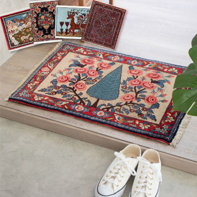 ペルシャ絨毯（手織り）玄関マットＭサイズ ４ | 三越伊勢丹