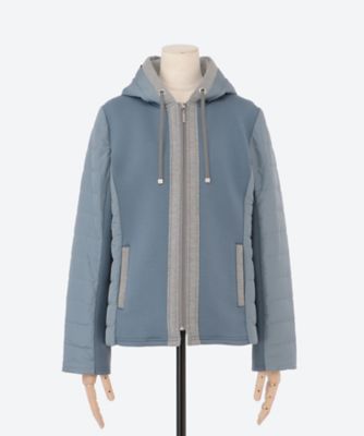 ☆ダンボールニット×中綿キルトジャケット | noa-ge(Women