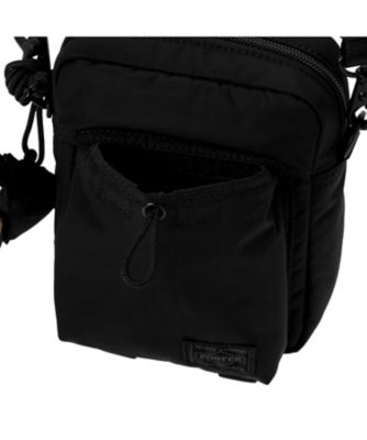 PORTER SENSES VERTICAL SHOULDERBAG ポーター Porter Senses Vertical Shoulder Bag - Black | UP THERE