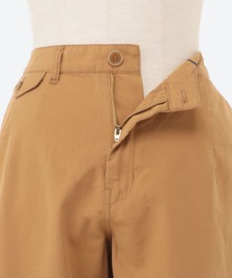 セルロースコットンツイルオーバルパンツ