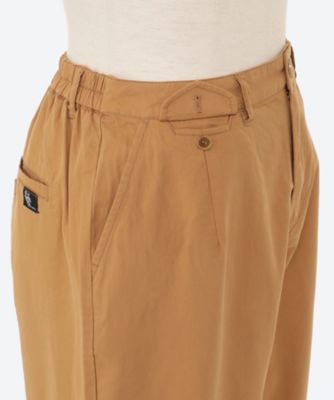 セルロースコットンツイルオーバルパンツ