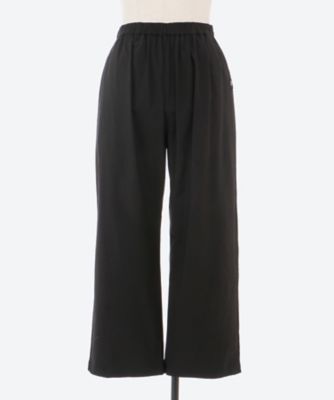 コットンナイロンストレッチテーパードパンツ