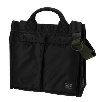 バッグ PORTER / PX TANKER 2WAY TOTE BAG(L) PORTER: PX Tanker 2Way Tote Bag L (Black) | DSMG E-SHOP