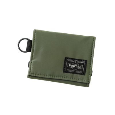 ＜三越伊勢丹/公式＞ PORTER/ポーター PX TANKER HOLIDAY WALLET SAGE GREEN 財布・マネークリップ【三越伊勢丹/公式】