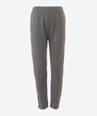 お値下げ　美品　ババグーリ　パンツ　からし色　春夏秋 ハルメク シルク混 超長綿レギンスパンツ（7分丈）(02_M 62_