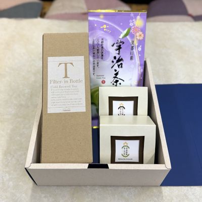 ★【産直】お茶とあーもんどとフィルターインボトルセット