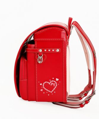 【送料無料】【２０２６年３月中旬以降届】ランドセル　Ｌｏｖｅ　Ｈｅａｒｔ　ラブハート　ビビッドピンク