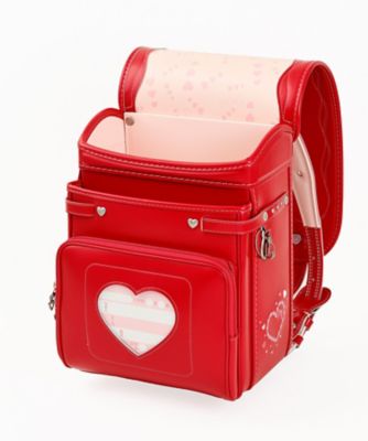 【送料無料】【２０２６年３月中旬以降届】ランドセル　Ｌｏｖｅ　Ｈｅａｒｔ　ラブハート　ビビッドピンク