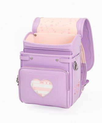 【送料無料】【２０２６年３月中旬以降届】ランドセル　Ｌｏｖｅ　Ｈｅａｒｔ　ラブハート　ライトパープル