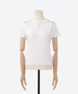 ＜三越伊勢丹/公式＞ Y/PROJECT (Women)/ワイ プロジェクト Tシャツ OPTIC WHITE トップス【三越伊勢丹/公式】
