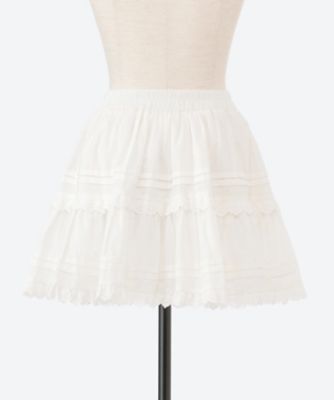スカート the virgins cotton lace skirt cotton lace sk | the Virgins (Women)/ザ