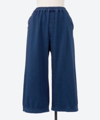 スーパーハッカ（SUPER HAKKA）/カラーインレイデニムストレッチボリュームパンツ カラーインレイデニムストレッチボリュームパンツ | super hakka