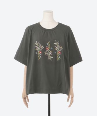 スワッグ刺繍Ｔシャツ