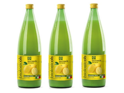 ＜東京セントラルトレーディング＞★シチリア産有機レモン果汁１Ｌ３本セット