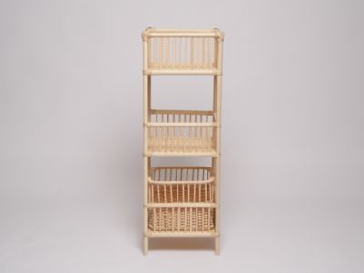 ツルヤ商店/ツルヤショウテン 【プレゼント付】３段ラック　スリム