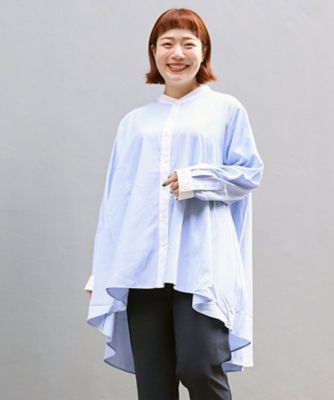 AS KNOW AS olaca (Women/大きいサイズ)/アズ ノゥ アズ オオラカ ゆれるフレアーロングSH