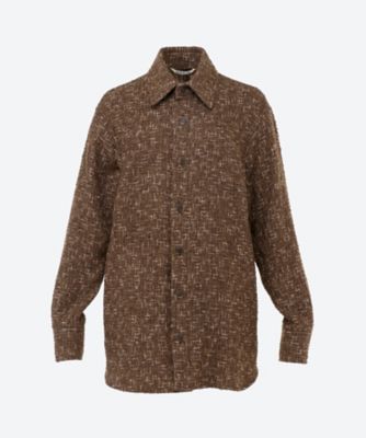 ＜AURALEE (Women)＞≪送料無料≫ＨＯＭＥＳＰＵＮ　ＴＷＥＥＤ　ＢＬＯＵＳＯＮ　Ａ２４ＡＢ０３ＨＴ