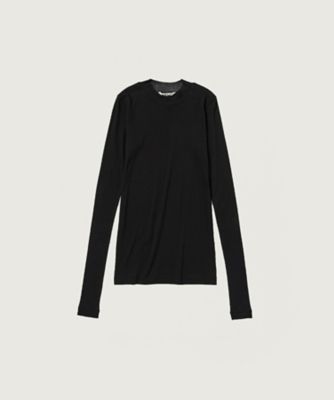 ＜AURALEE (Women)＞ＨＩＧＨ　ＧＡＵＧＥ　ＳＨＥＥＲ　ＲＩＢ　Ｌ／Ｓ　ＴＥＥ　Ａ００Ｐ０１ＨＦ