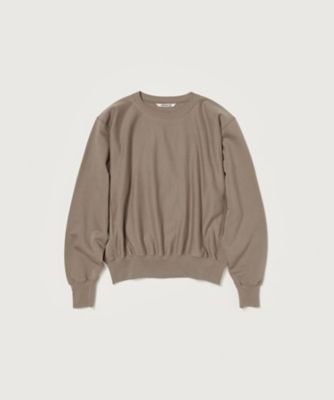 ＜AURALEE (Women)＞ＥＬＡＳＴＩＣ　ＨＩＧＨ　ＧＡＵＧＥ　ＳＷＥＡＴ　Ｐ／Ｏ　Ａ２４ＡＰ０３ＮＵ