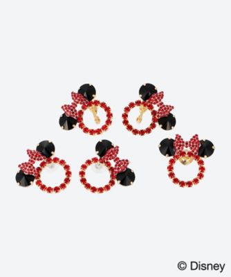 ★クラシック／Ｍｉｎｎｉｅ　ｍｏｕｓｅ／ピアス【ディズニーおまとめ】