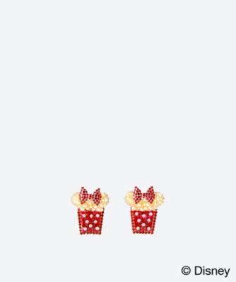 ＜taMa (Women)＞★ＰＯＰ　ＣＯＲＮ／Ｍｉｎｎｉｅ　ｍｏｕｓｅ／ピアス【ディズニーおまとめ】