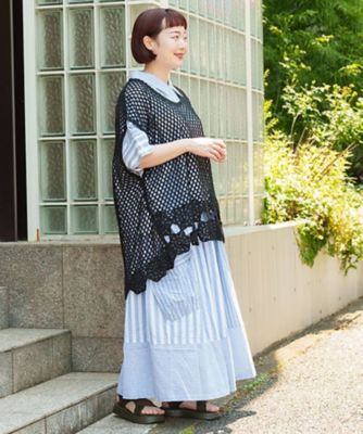 ハンドクロシェでベスト