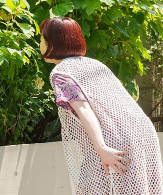 ハンドクロシェでジレー