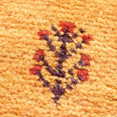 ★ペルシャ手織りギャッベ　ロングマットＭサイズ　３